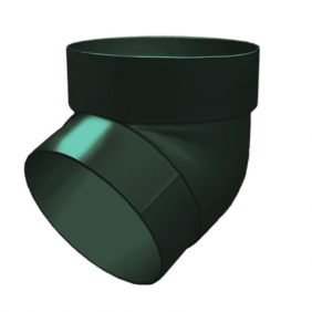 Grand Line Standart Колено трубы 67* зеленый