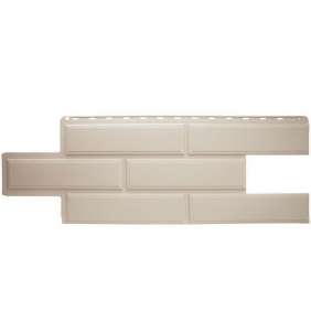 Цокольный Альфа Профиль Венеция Кремовый