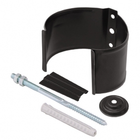 Grand Line Металл Standart Ø100 Кронштейн трубы на кирпич темно-коричневый