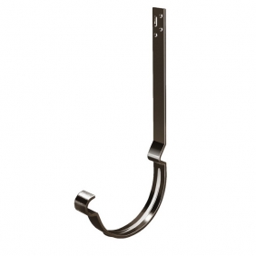 Grand Line Металл Standart Ø125 Кронштейн желоба длинный полоса темно-коричневый