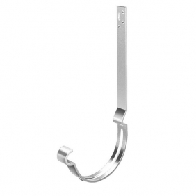 Grand Line Металл Standart Ø125 Кронштейн желоба длинный полоса белый