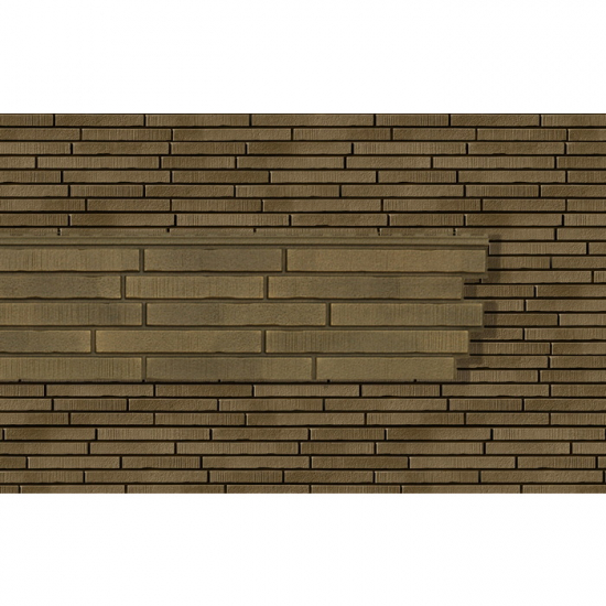 Сайдинг Стоун-хаус Ригельный кирпич Латунь (S-Lock)