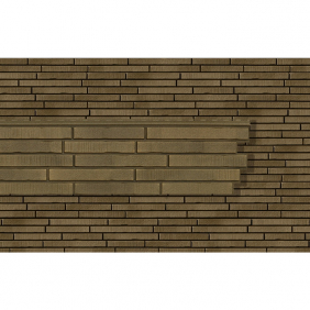 Стоун-хаус Ригельный кирпич Латунь (S-Lock)