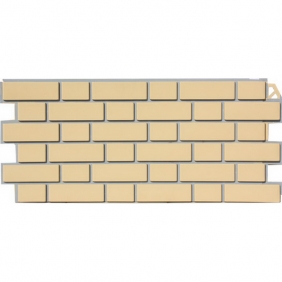 Fineber кирпич облицовочный желтый  