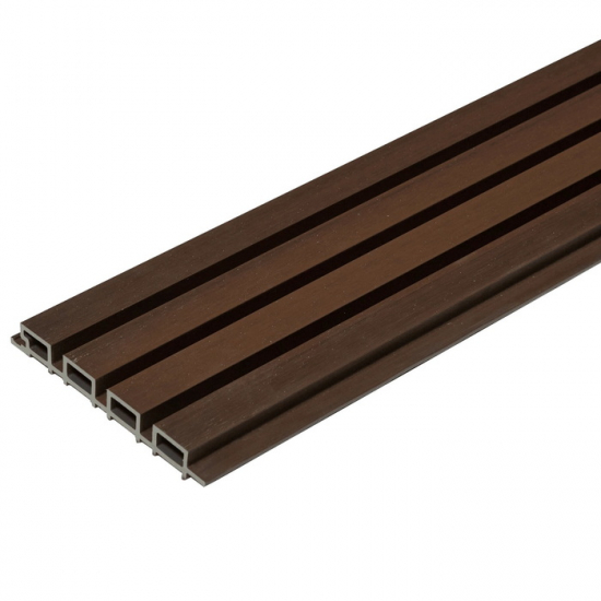 Реечная панель ДПК для фасада стен CM Wall Merbau (Мербау)