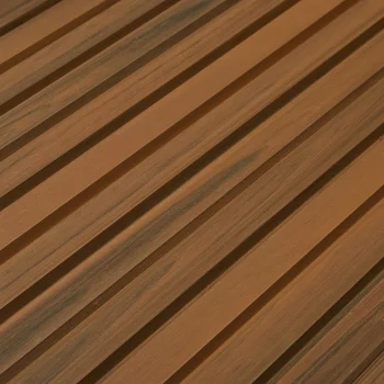 Реечная панель ДПК для фасада стен CM Wall Walnut (Орех) — фото 2