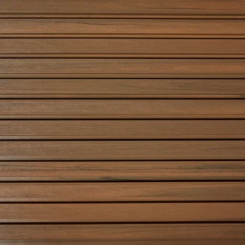 Реечная панель ДПК для фасада стен CM Wall Teak (Тик) — фото 3