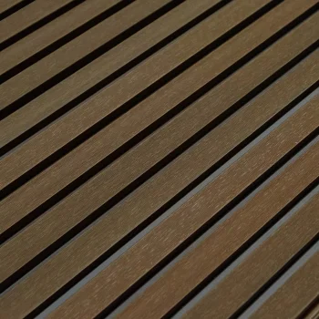 Реечная панель ДПК для фасада стен CM Wall Dual Macadamia (Макадамия) — фото 2