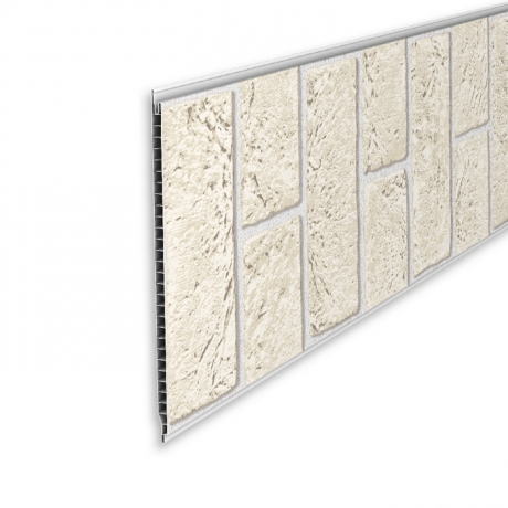 Панель ПВХ Ideal Ламини Кирпич бежевый 193