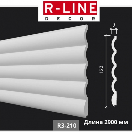 Рейка декоративная R-Line R3-210
