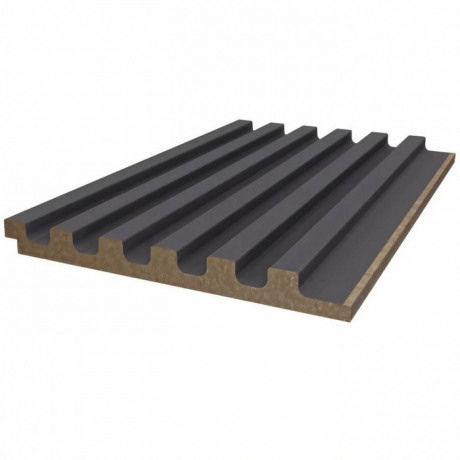 Реечная панель WellMaker ПН-38 Графит 2800*123*12 мм