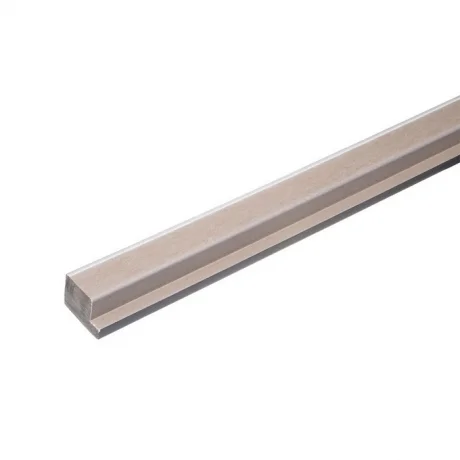 Завершающая рейка 3D Grace Rail Черная гладкая