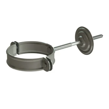 Docke Premium Stal Кронштейн (хомут) трубы графит