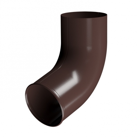 Водосточная система Docke Premium Stal Отвод трубы шоколад