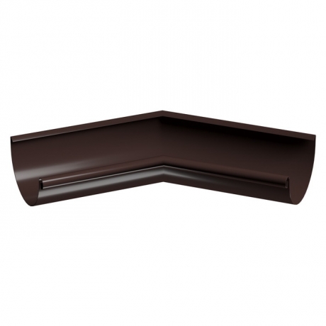 Водосточная система Docke Premium Stal Угол желоба внутренний 135º шоколад