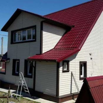 Сайдинг Альта-сайдинг корабельный брус Белый — фото 3