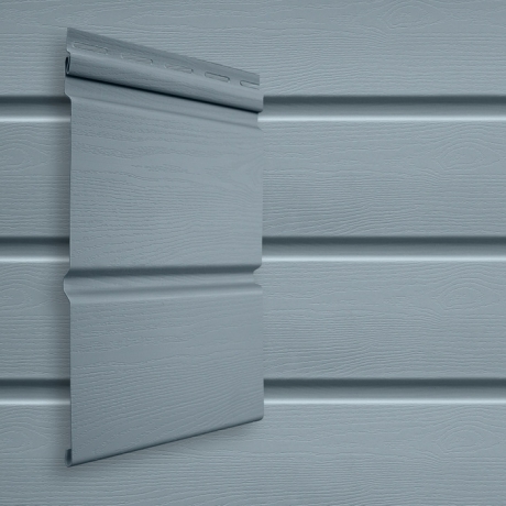 Сайдинг Grand Line Double-брус Color Plus голубой