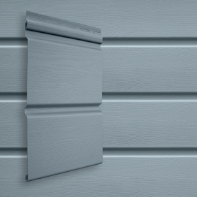 Сайдинг Grand Line Double-брус Color Plus голубой