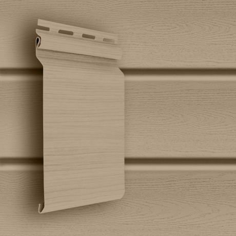 Сайдинг Natural-брус Grand Line Tundra Бежевый