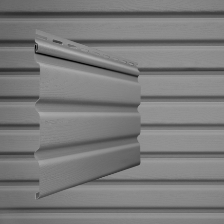 Сайдинг Grand Line Acryl Рейка фасадная серый - 3,0 м.