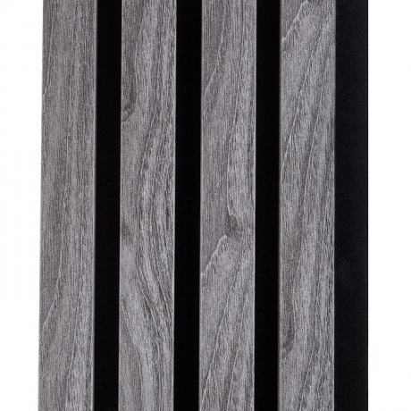 Реечная панель Grace 3D Line Modern Серый Тик L05