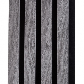 Реечная панель Grace 3D Line Modern Серый Тик L05