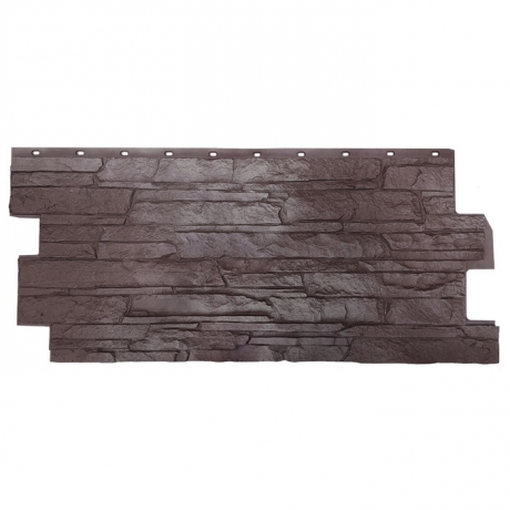 Сайдинг цокольный Fineber Скала Желто-коричневый Сайдинг цокольный Fineber Скала Желто-коричневый