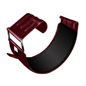 Водосточная система Optima Металл Ø125 Соединитель желоба красный