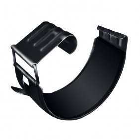 Водосточная система Optima Металл Ø125 Соединитель желоба графит