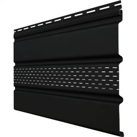 Софит Grand Line Premium Acryl Черный c частичной перфорацией