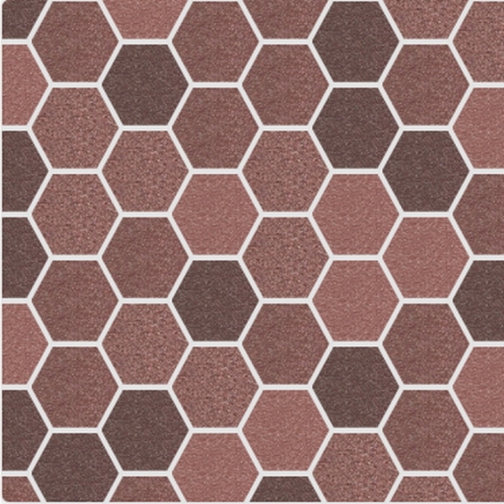 Фасадная панель АМК Соты микс 410