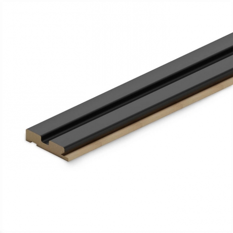Профиль Старт Stella МДФ Beats De Luxe Black Lead 2700x66,5x16 мм