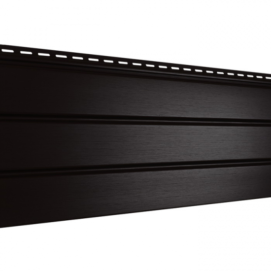 Софит Ю-пласт Темно-коричневый, без перфорации