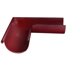 Grand Line Металл Standart Ø125 Угол желоба внешний 90º красный