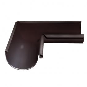 Grand Line Металл Standart Ø150 Угол желоба внутренний 90º шоколад