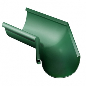 Grand Line Металл Standart Ø125 УУгол желоба внутренний 135º зеленый 