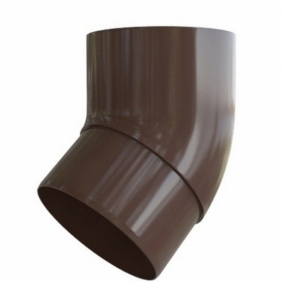  Альта-Профиль Стандарт Колено трубы 45 коричневое
