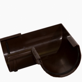 Альта-Профиль Стандарт Угол желоба 90 коричневый