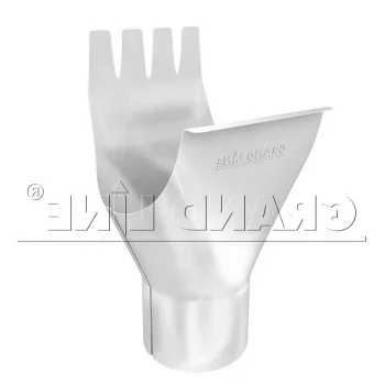 Grand Line Металл Standart Ø125/90 Воронка белый