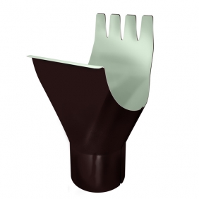 Водосточная система Optima Металл Ø150/100 Воронка шоколад