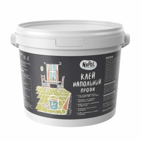 Клей Goldbastik NaPol КНП / напольный профи