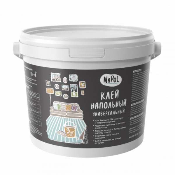 Клей Goldbastik NaPol КНУ [напольный универсальный]