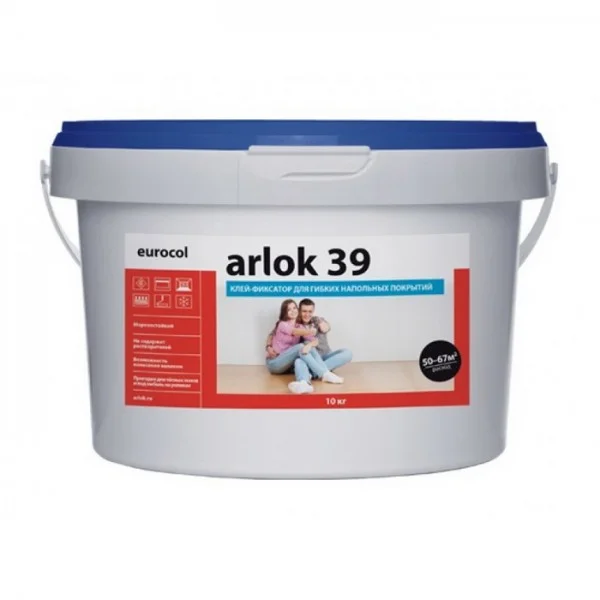 Клей-фиксатор для напольных гибких покрытий Forbo Arlok 39