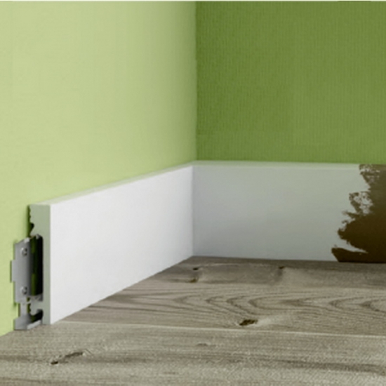 Напольный плинтус полимер Solid 1 UHD 19/80C