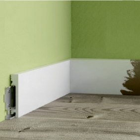 Напольный плинтус полимер Solid 1 UHD 19/80C