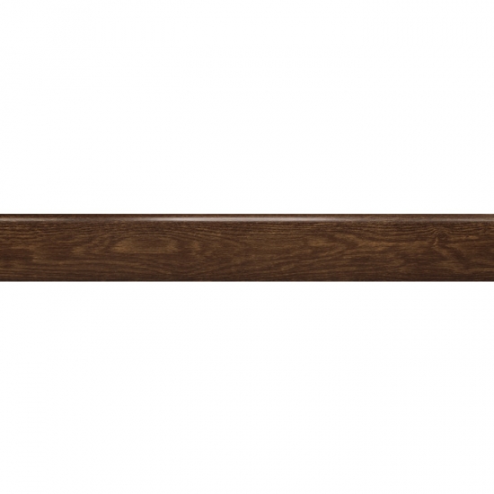 Плинтус напольный из полистирола Comfort Classic 224 Орех 80 мм 2,2 м