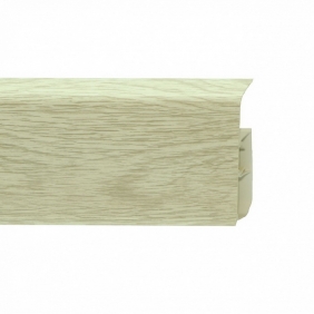 Напольный плинтус ПВХ Winart Quadro Дуб льняной 323