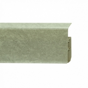 Напольный плинтус ПВХ Winart Quadro Мрамор светлый 339