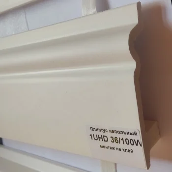 Напольный плинтус полимер Solid 1 UHD 36/100W