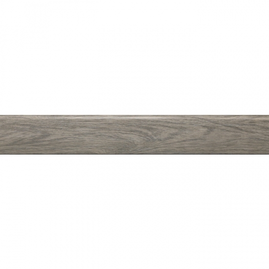 Плинтус напольный из полистирола Comfort Classic 435 Секвойя серая 80 мм 2,2 м